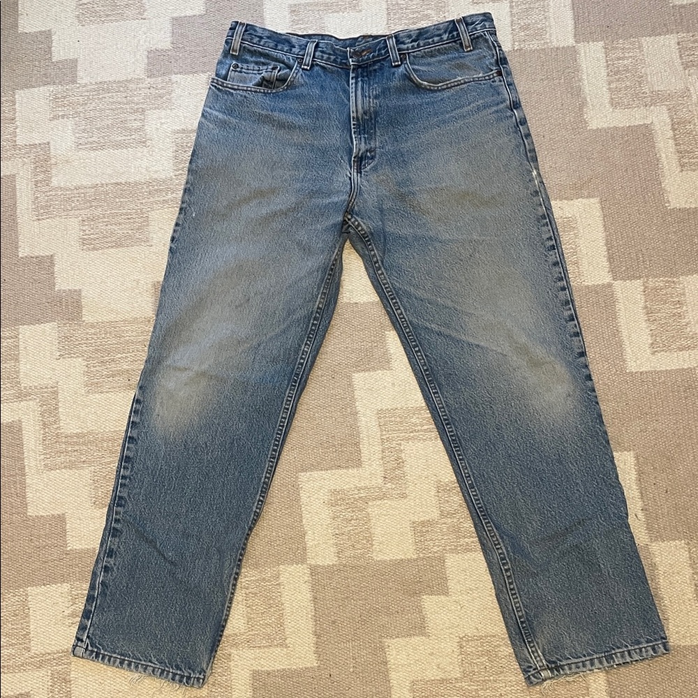 Kirkland Signature Men's Straight Blue Jeans